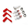 MaxiValve Complete Replacement Kit (3 male valves, 3 leashed caps, 3 hose clamps, 1 female coupling, 1 pump label)